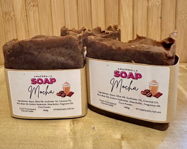 Mocha soap cold press